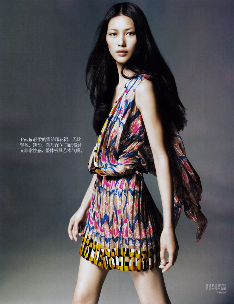 Vogue China January | Liu Wen by Kai Z. Feng – Fashion Gone Rogue