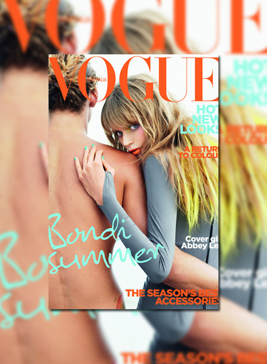 Vogue Australia March 2010 Cover | Abbey Lee Kershaw by Max Doyle