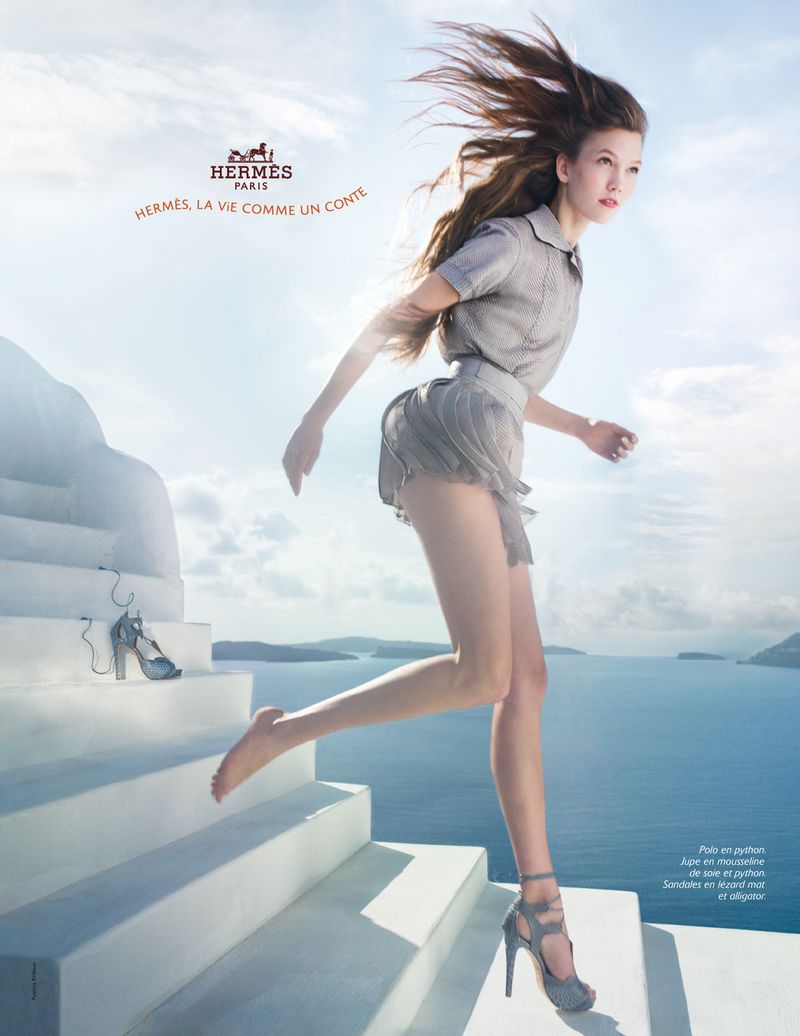 Hermès Spring 2010 Campaign | Karlie Kloss by Paolo Roversi