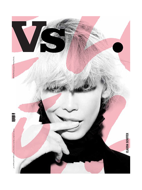Vs. Magazine S/S 2010 | Claudia Schiffer by Kayt Jones