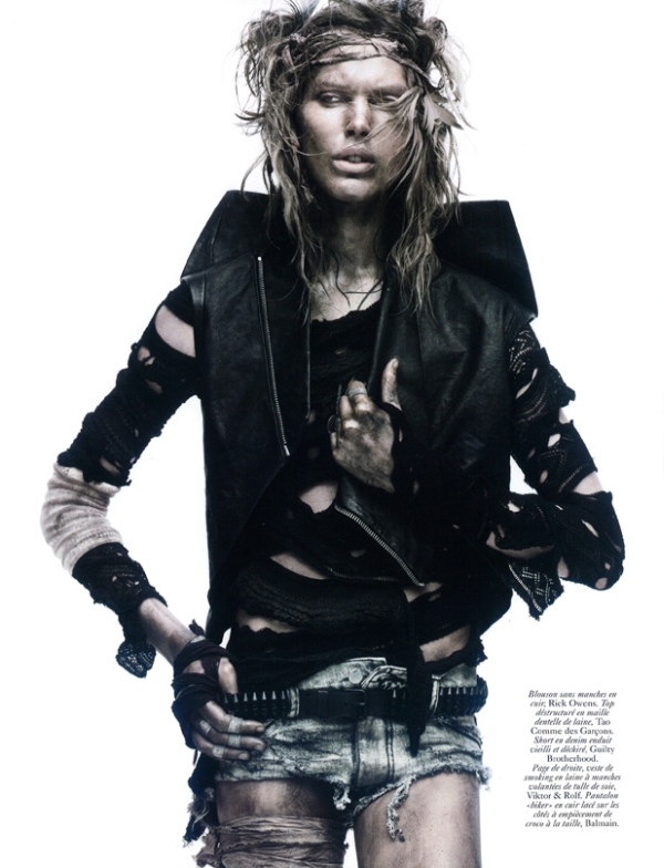 Vogue Paris March 2010 | Iselin Steiro by David Sims – Fashion Gone Rogue