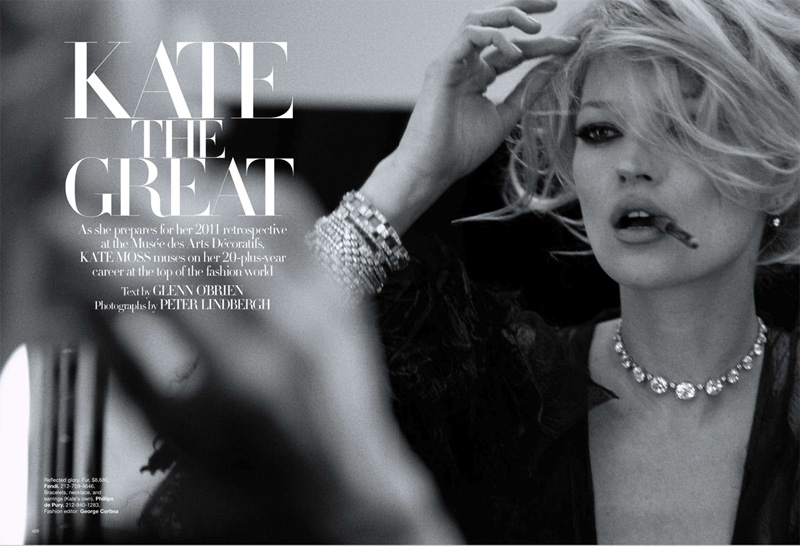 Kate the Great | Kate Moss by Peter Lindbergh