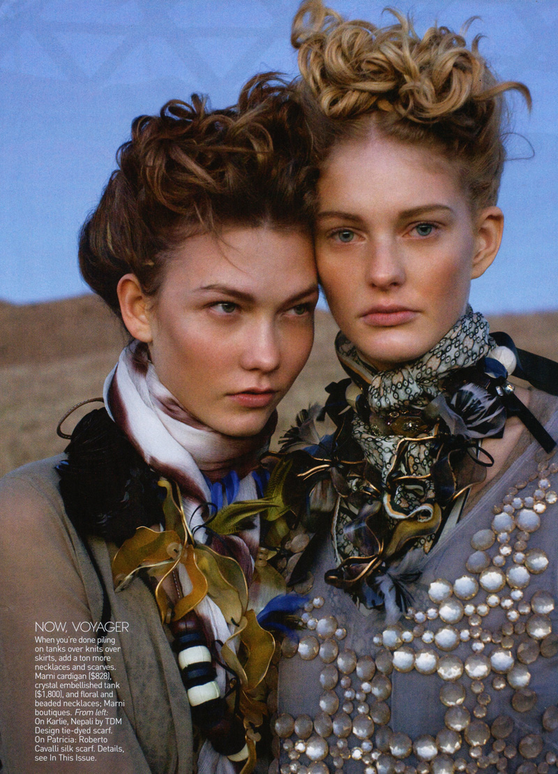 Vogue US | The Wanderers-Abbey Lee Kershaw, Patricia van der Vliet ...