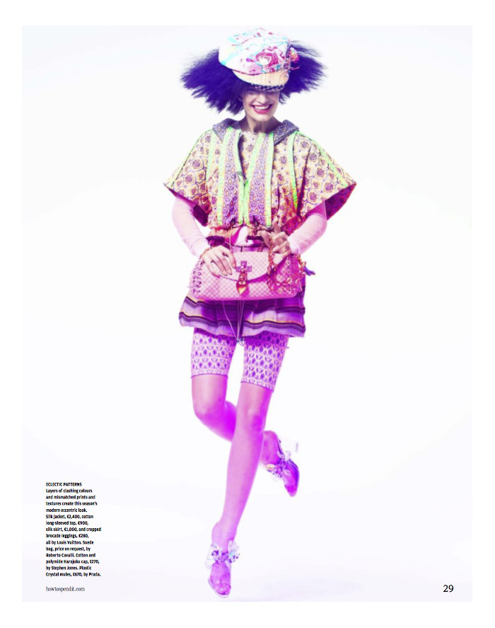 Nicola Haffmans by Andrew Yee | The FT--How To Spend It Magazine "Key Looks for Spring"