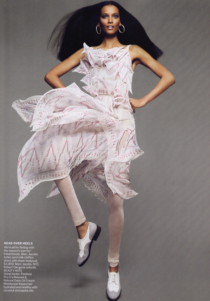 Liya Kebede by Mert & Marcus | Vogue US April 2010 – Fashion Gone Rogue
