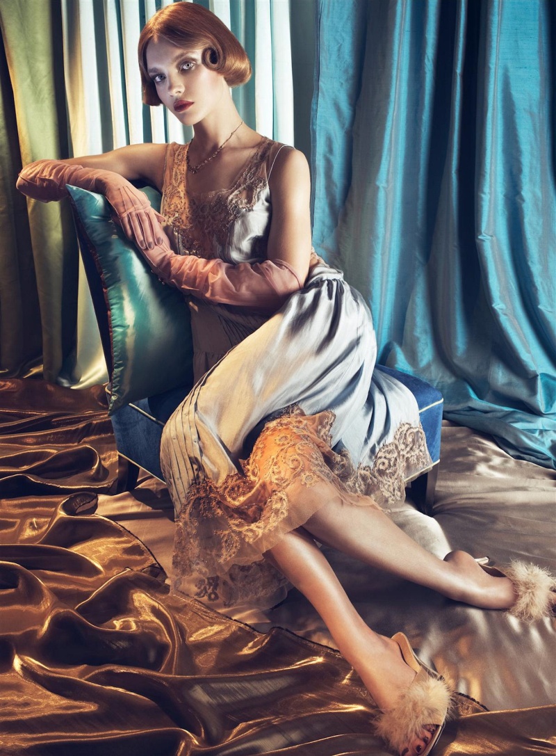 Morning Beauty | Natalia Vodianova by Steven Meisel
