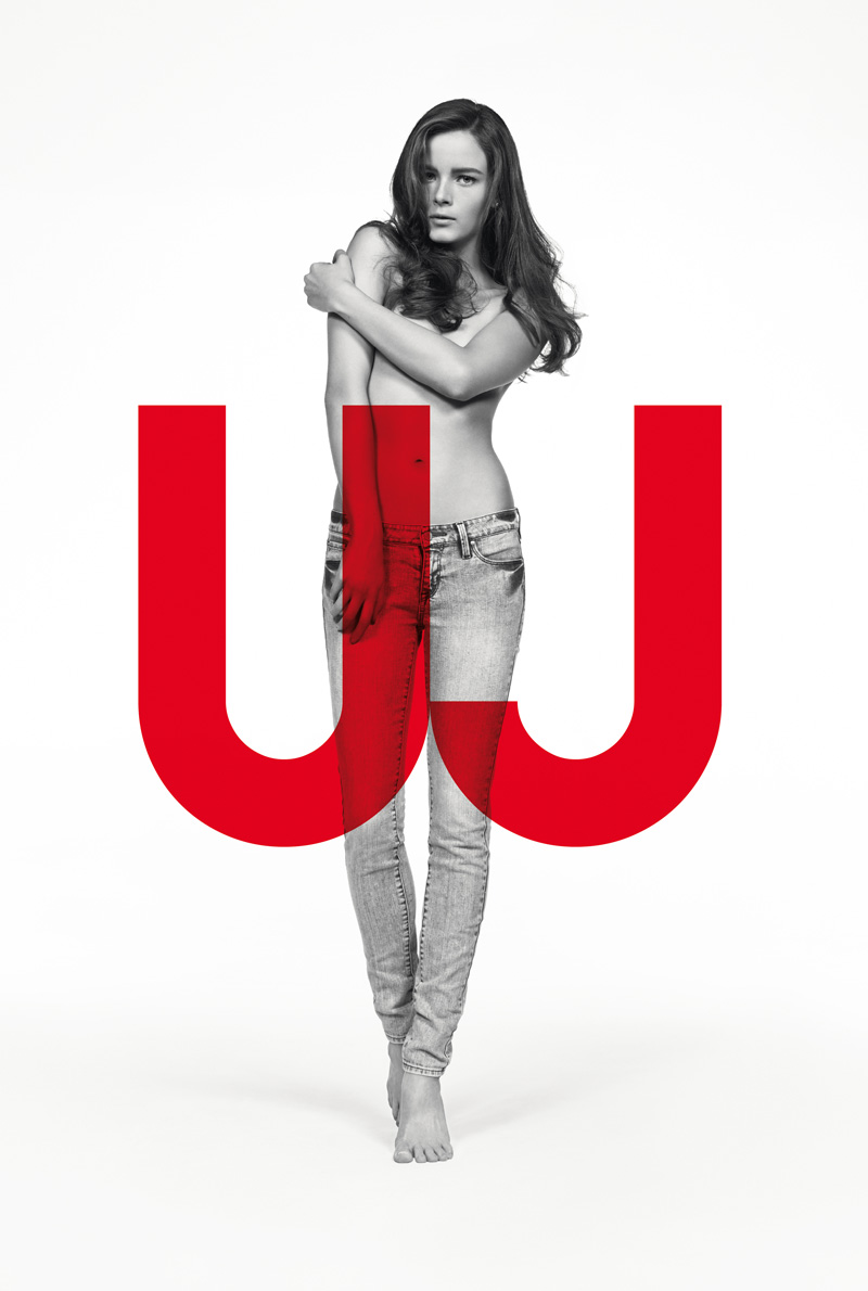 Uniqlo Jeans Spring 2010 Campaign | Anna de Rijk, Ginta Lapina, Kelly Moreira & Tao Okamoto by Inez & Vinoodh