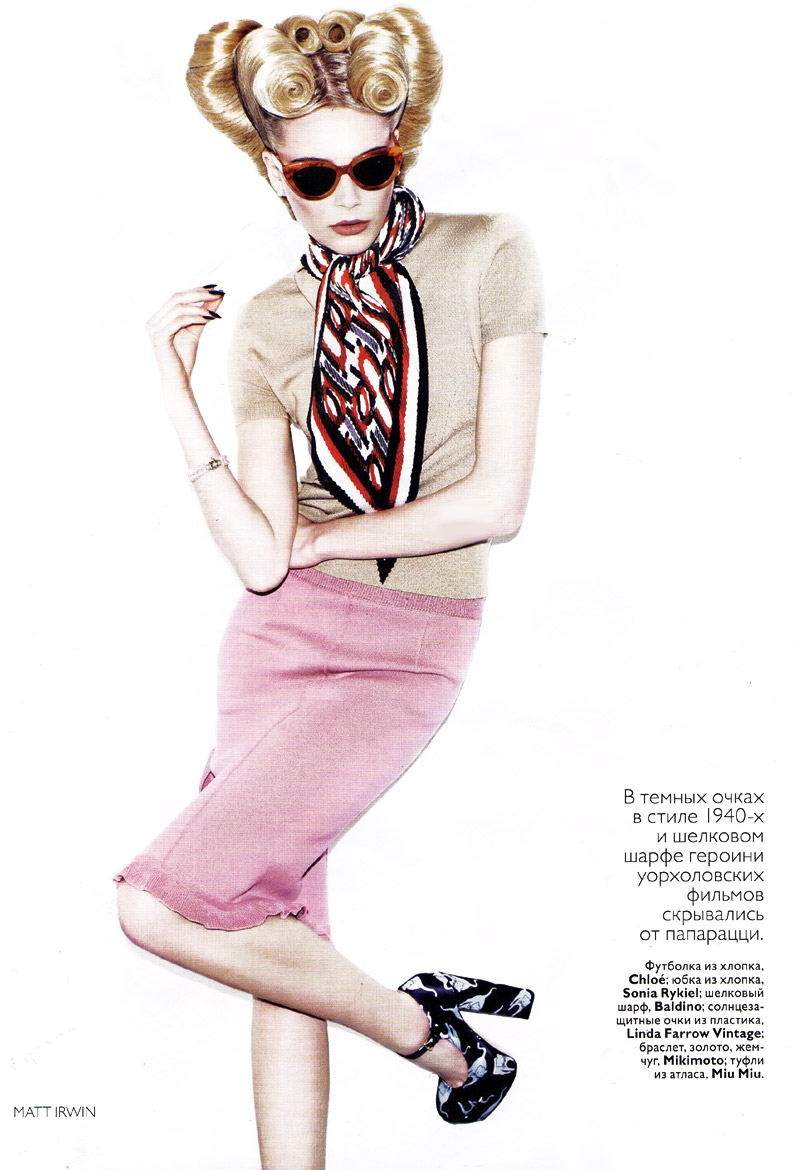 Ieva Laguna by Matt Irwin | Vogue Russia May 2010 – Fashion Gone Rogue