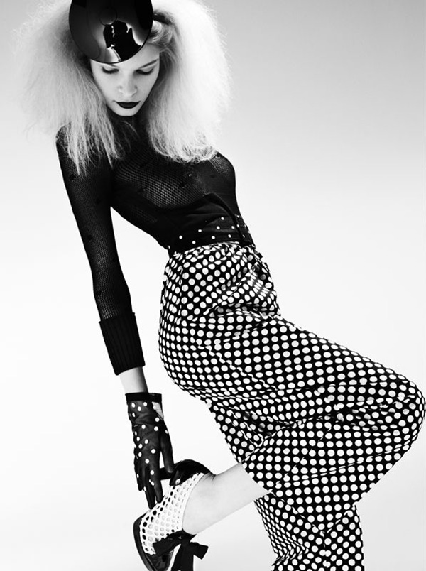 Melodie Dagault by Kai Z Feng in Polka Dots | Lula Spring 2010