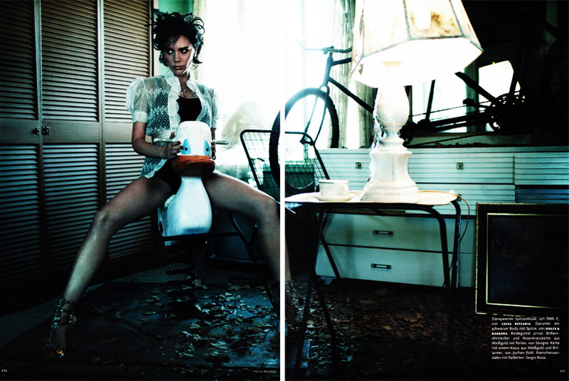 Victoria Beckham by Alexi Lubomirski | Vogue Germany May 2010