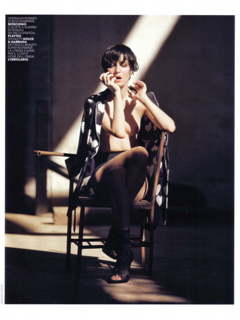 Irina Lazareanu by David Bellemére for Marie Claire May 2010