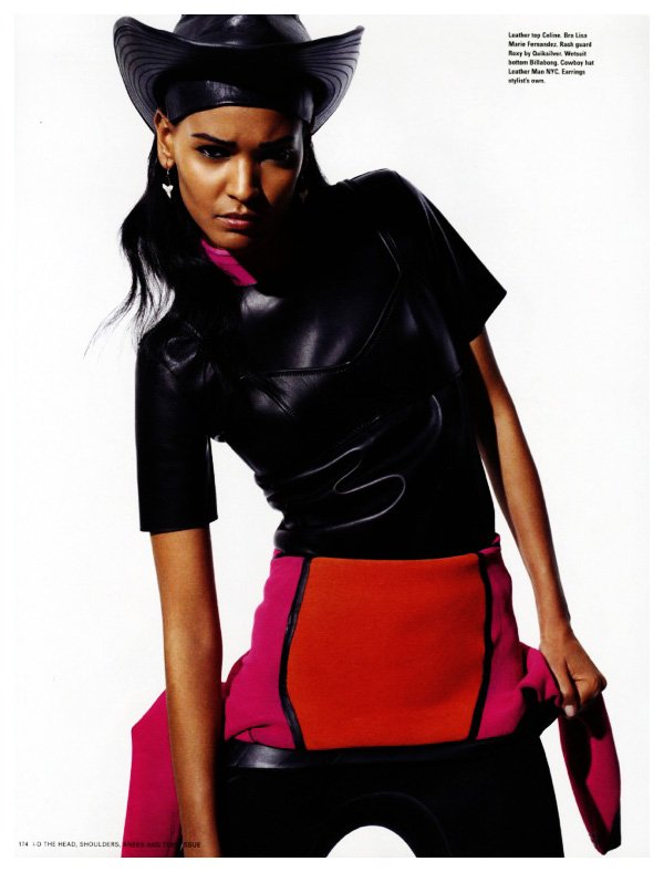 Liya Kebede by Amy Troost for i-D Summer 2010 – Fashion Gone Rogue