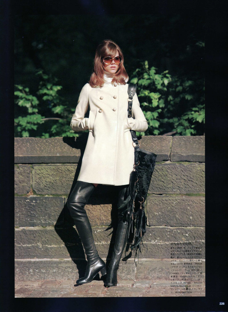 Freja Beha Erichsen by Terry Richardson for Vogue Nippon August 2010