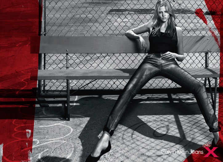Calvin Klein Fall 2010 Campaign Previews | Lara Stone by Mert & Marcus