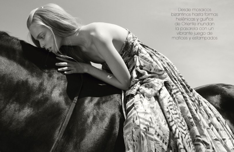 Tanya Dziahileva by David Roemer for Vogue Mexico June 2010