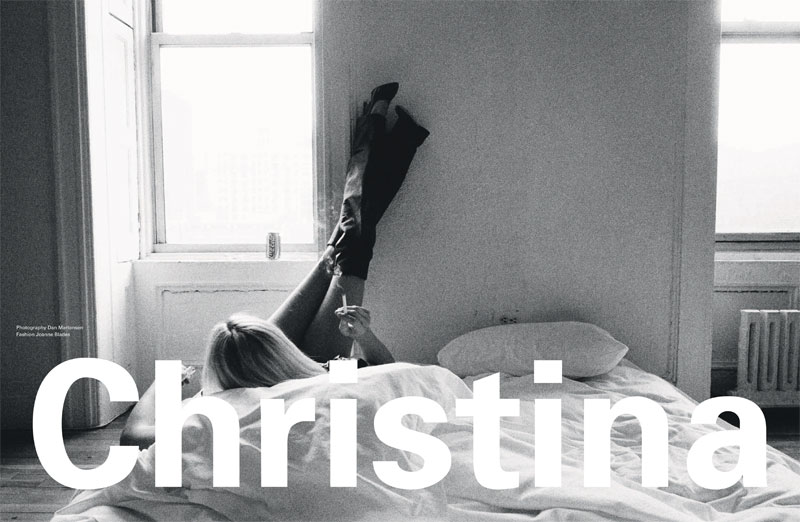 Christina Kruse for Exit Spring/Summer 2010 by Dan Martensen
