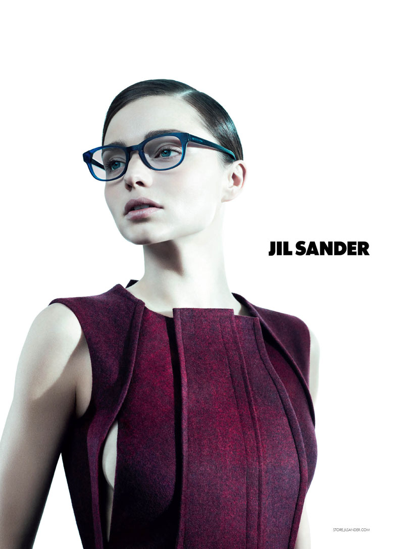 Jil Sander Fall 2010 Campaign | Miranda Kerr & Kasia Struss by Willy Vanderperre