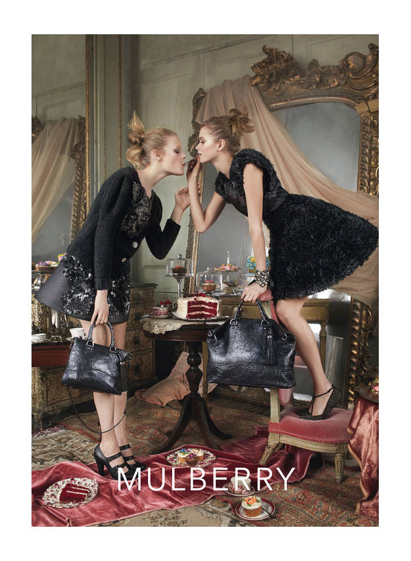 Mulberry Fall 2010 Campaign | Abbey Lee Kershaw & Hanne Gaby Odiele by Steven Meisel