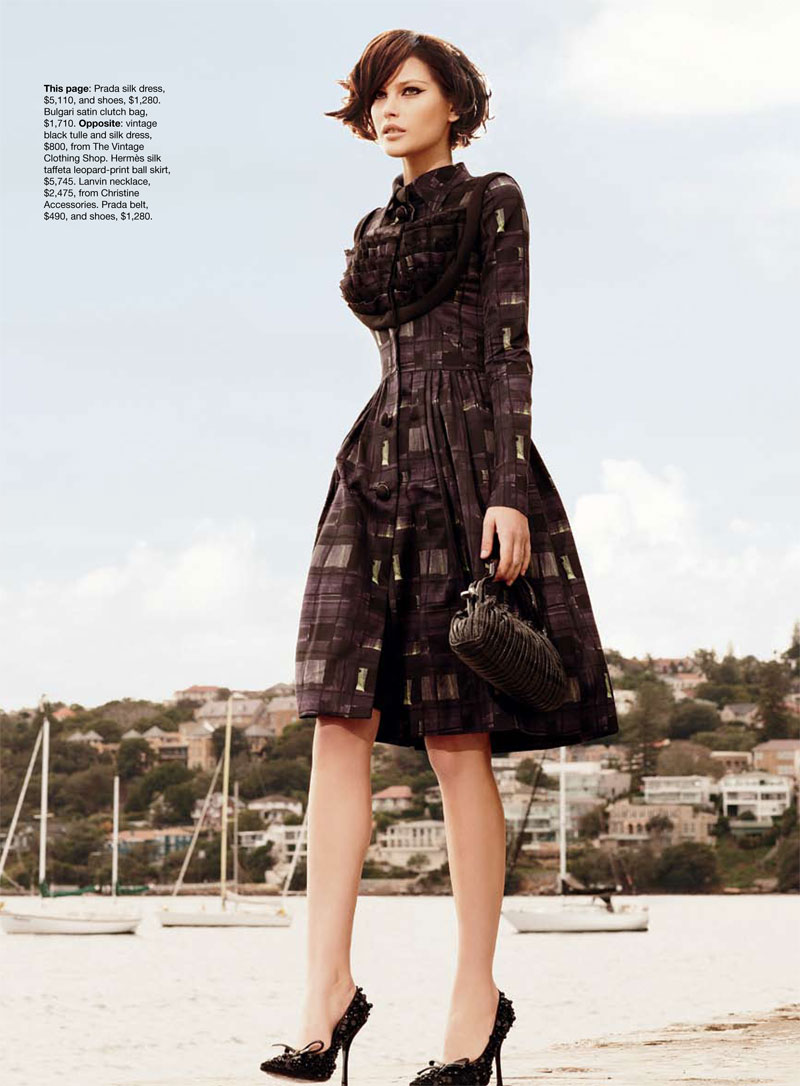 Catherine McNeil by Nicole Bentley for Vogue Australia September 2010