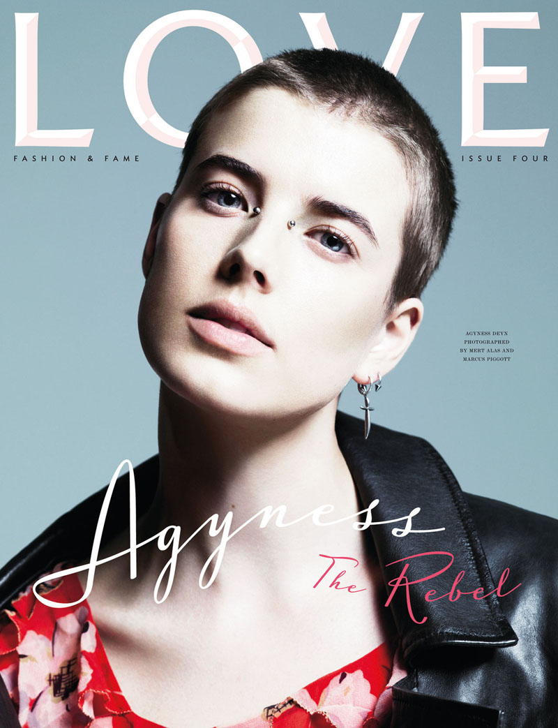 LOVE Magazine #4 Covers | Gisele, Alessandra, Agyness, Rosie, Lauren, Sienna & Kelly by Mert & Marcus