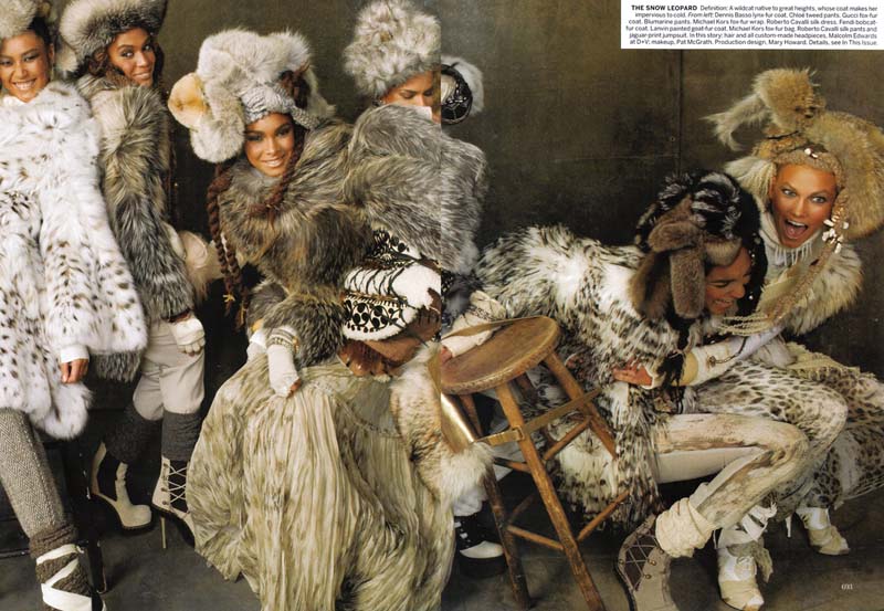 We Are the World by Steven Meisel for Vogue US September 2010