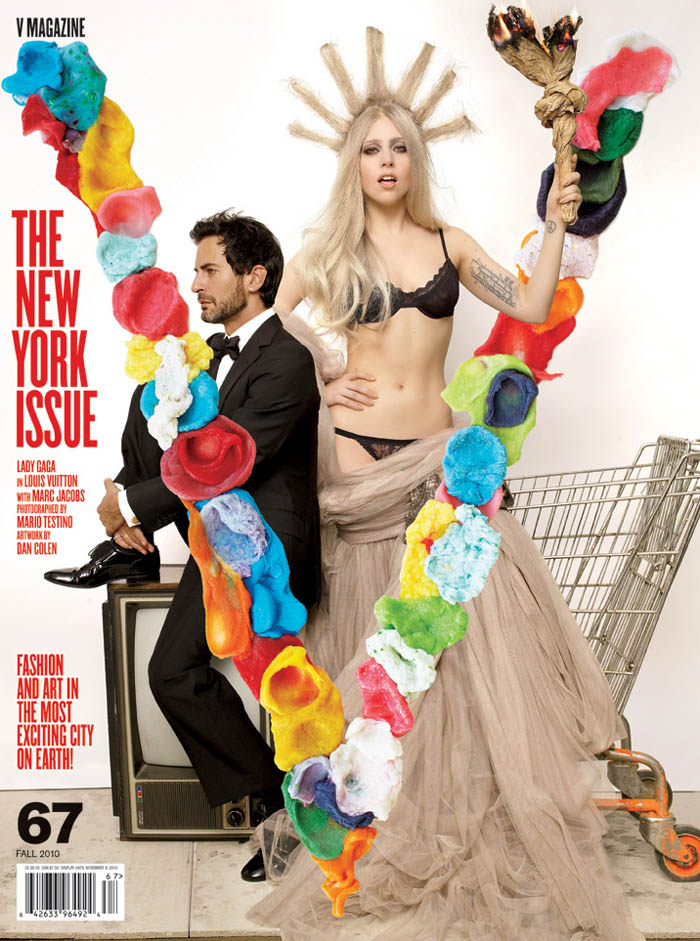 Lady Gaga, Liya Kebede & Chloe Sevigny in New York! by Mario Testino | V Magazine #67
