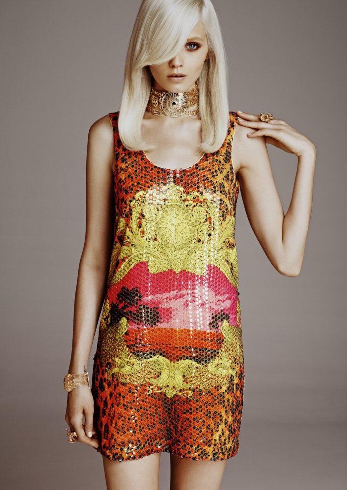 Abbey Lee Kershaw for Versace for H&M Lookbook by Kacper Kasprzyk ...
