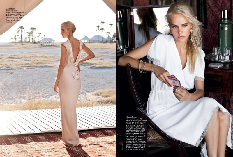 Isabel Lucas by Max Doyle for Vogue Australia December 2011