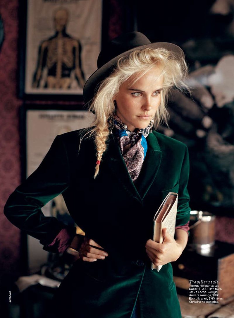 Isabel Lucas by Max Doyle for Vogue Australia December 2011