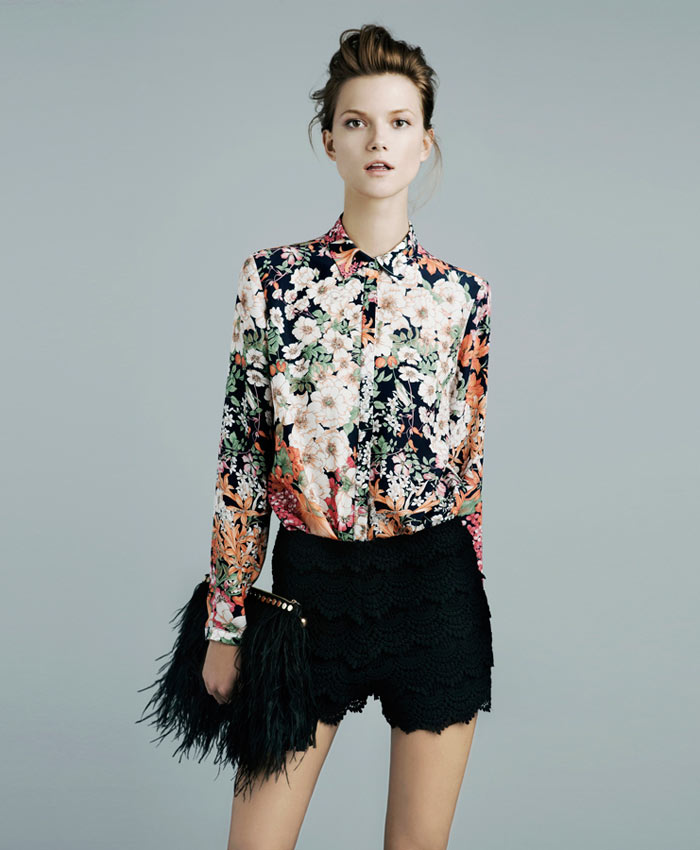 Kasia Struss for Zara November 2011 Lookbook