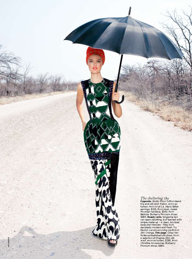 Katie Fogarty by Max Doyle for Vogue Australia December 2011