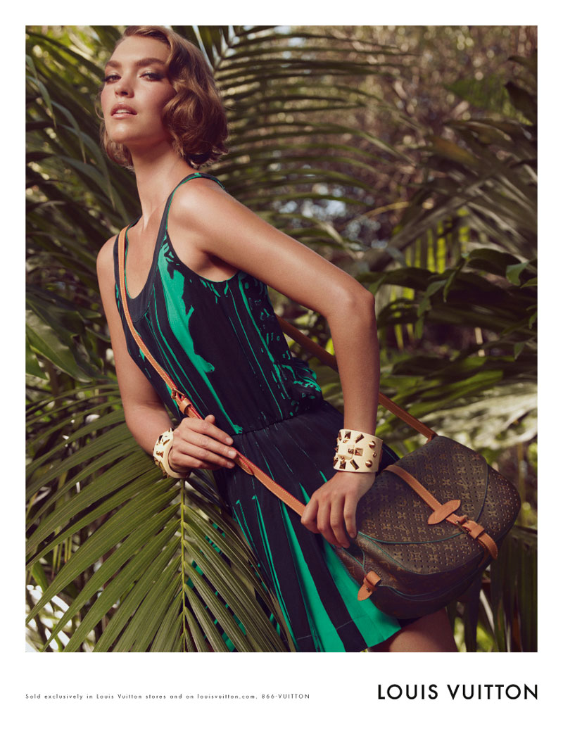 Louis Vuitton Cruise 2012 Campaign | Arizona Muse by Mark Segal