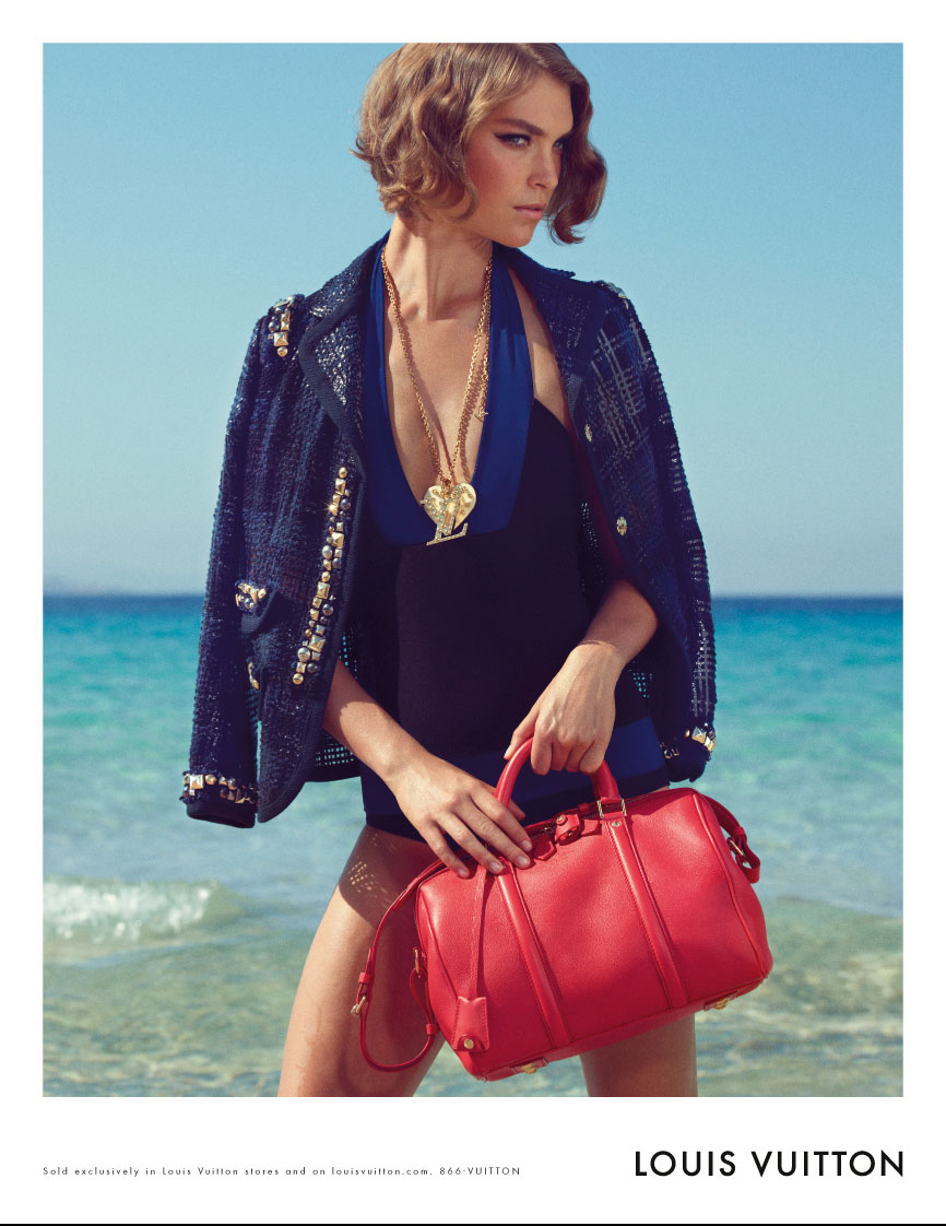 Louis Vuitton Cruise 2012 Campaign | Arizona Muse by Mark Segal
