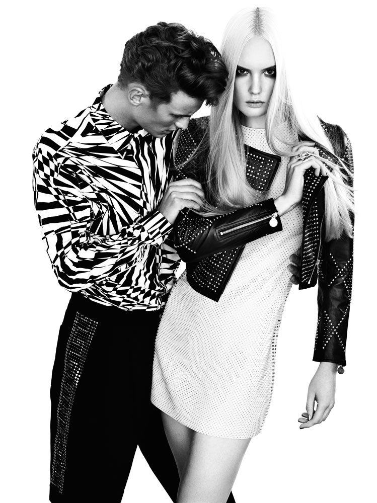 Henrietta Hellberg by Tobias Lundkvist in Versace for H&M for Rodeo