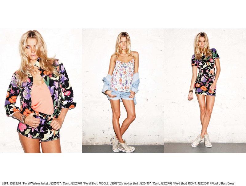 Jessica Hart x Pencey Standard Spring 2012 Collection