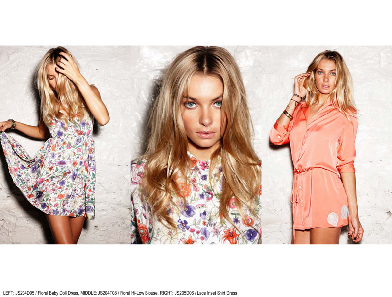 Jessica Hart x Pencey Standard Spring 2012 Collection