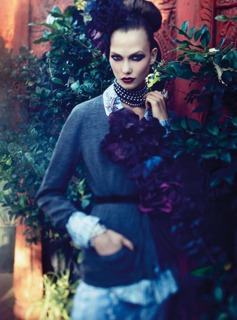 Karlie Kloss by Alexi Lubomirski for Vogue Germany December 2011