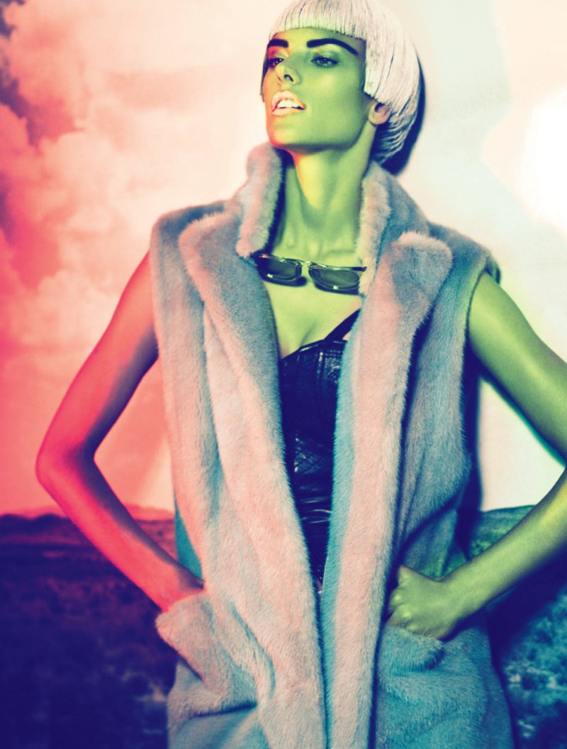 Alessandra Ambrosio by Chad Pitman for Muse Winter 2011
