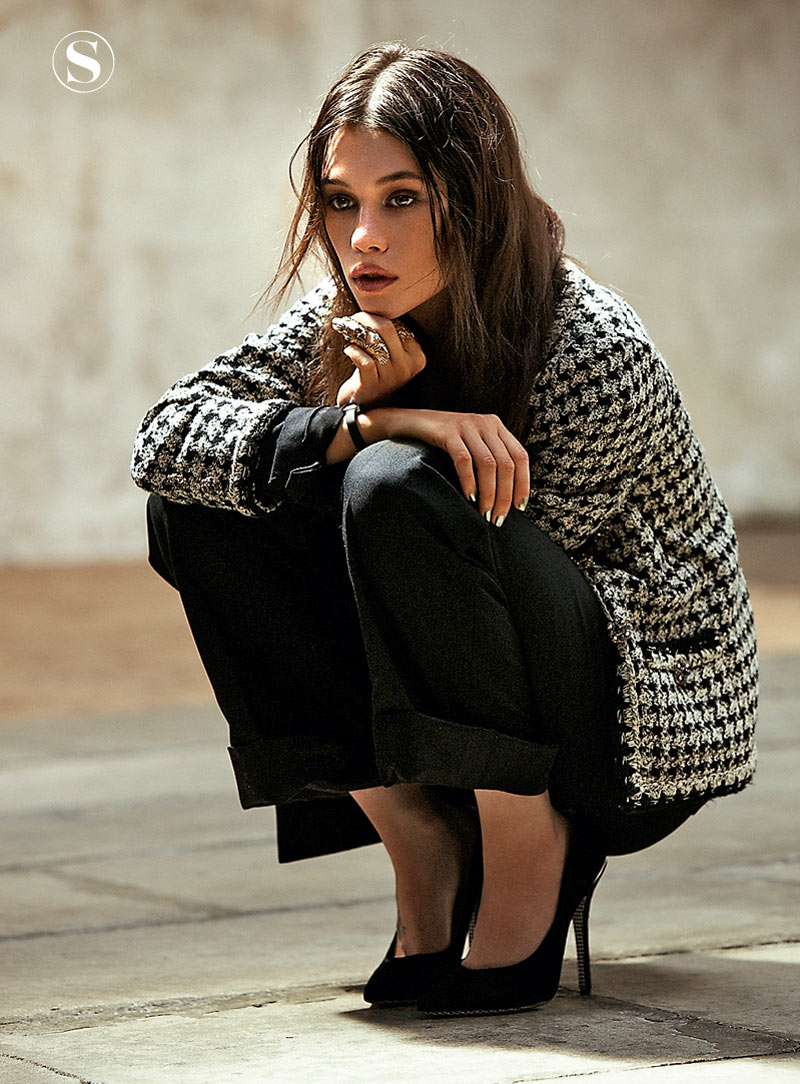 Astrid Berges-Frisbey by Pablo Delfos for S Moda