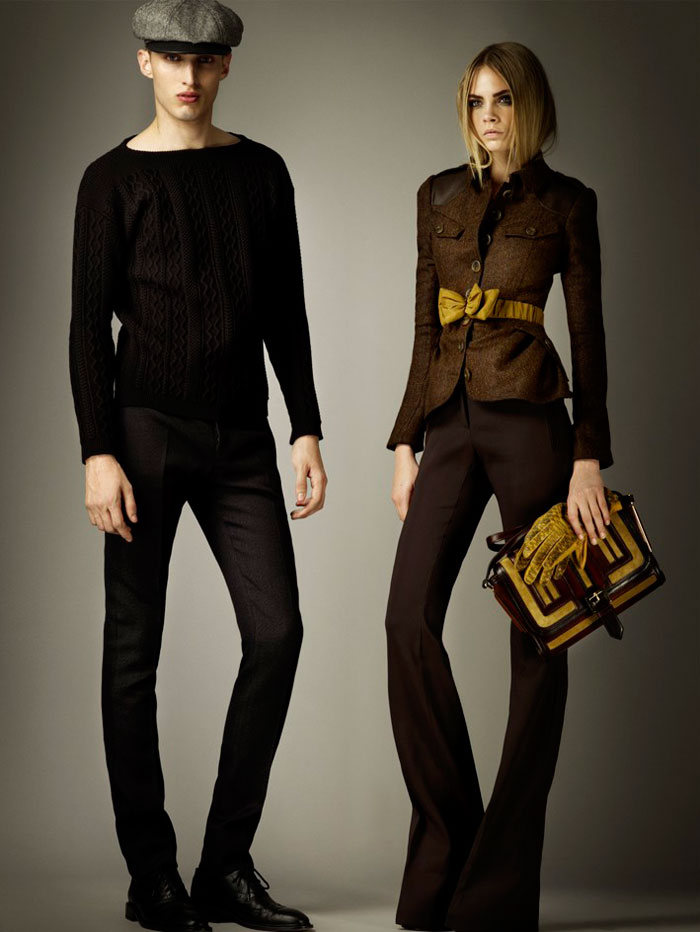 come minimum Eccentric Cara Delevingne for Burberry Pre-Fall 2012 Collection - Fashion Gone Rogue