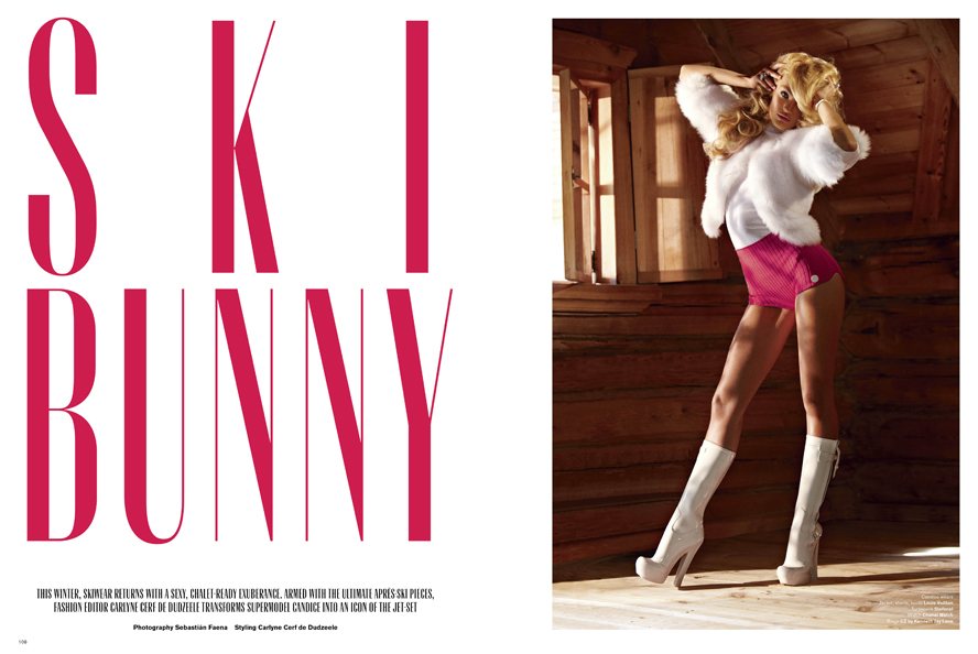 Candice Swanepoel by Sebastian Faena for V Magazine #74