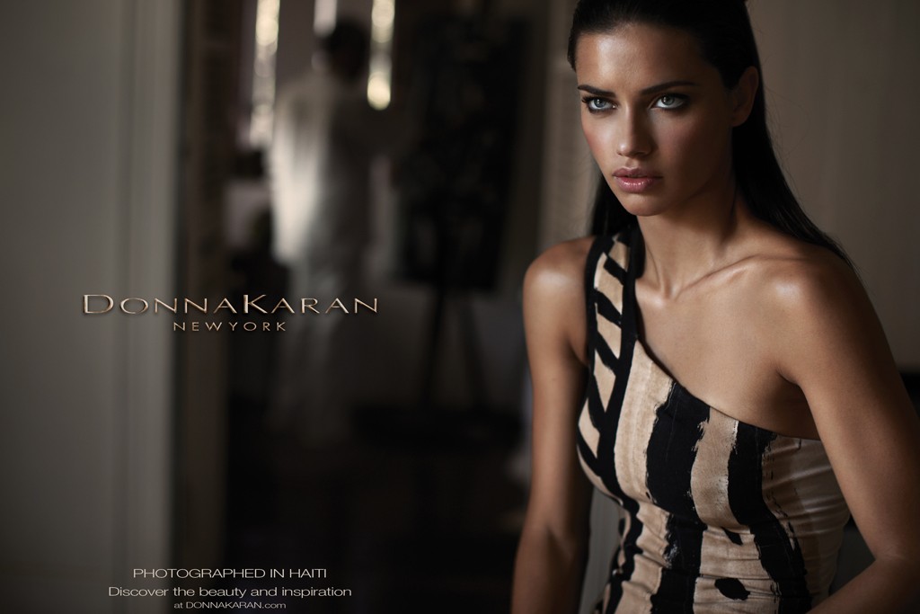 Adriana Lima for Donna Karan Spring 2012 Campaign by Russell James