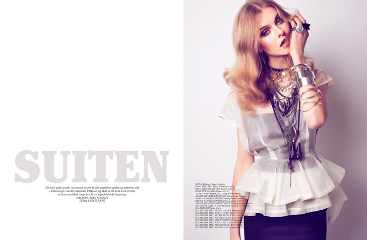Kamila Filipcikova by Hasse Nielsen for Cover Magazine #72