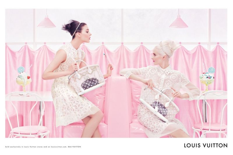 Daria Strokous & Kati Nescher for Louis Vuitton Spring 2012 Campaign by Steven Meisel