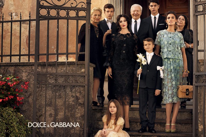 Bianca Balti & Monica Bellucci for Dolce & Gabbana Spring 2012 Campaign by Giampaolo Sgura