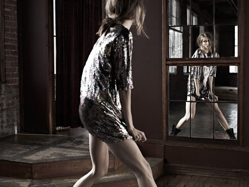 Karlie Kloss by Hedi Slimane for Vogue Japan