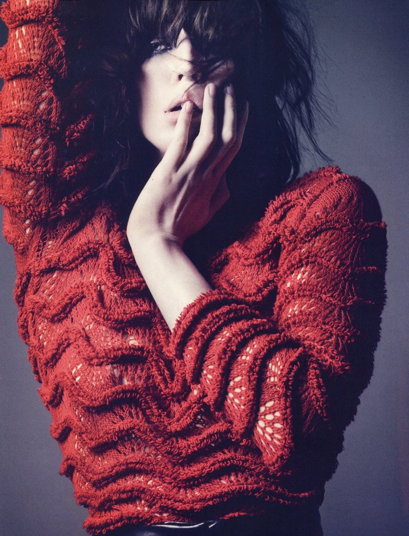Raquel Zimmermann by David Sims for Vogue Paris