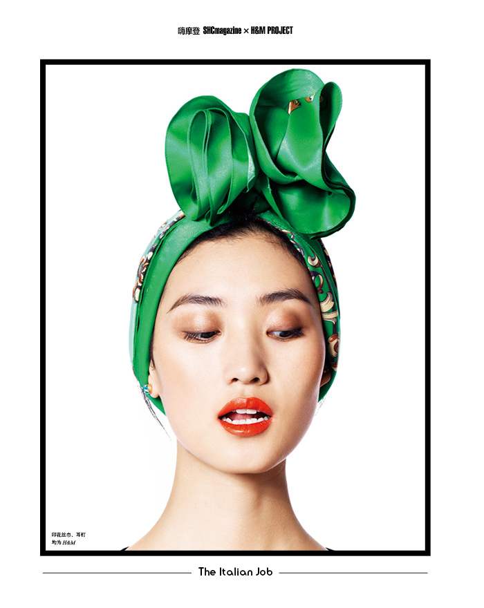 Xiao Wen, Lina Zhang & Ming Fei Ni by Stockton Johnson for SHC Magazine Winter 2011