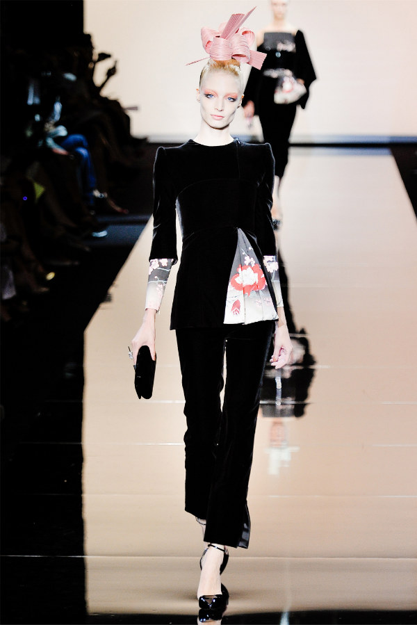 Armani Privé Fall 2011 Couture Paris Haute Couture Fashion Gone Rogue