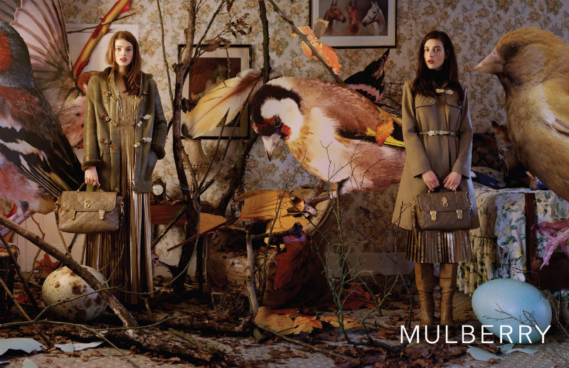 Mulberry Fall 2011 Campaign | Tati Cotliar & Julia Saner by Tim Walker
